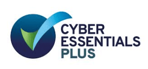 Leading AI Trust Centre logo with Cyber Essentials Plus badge.