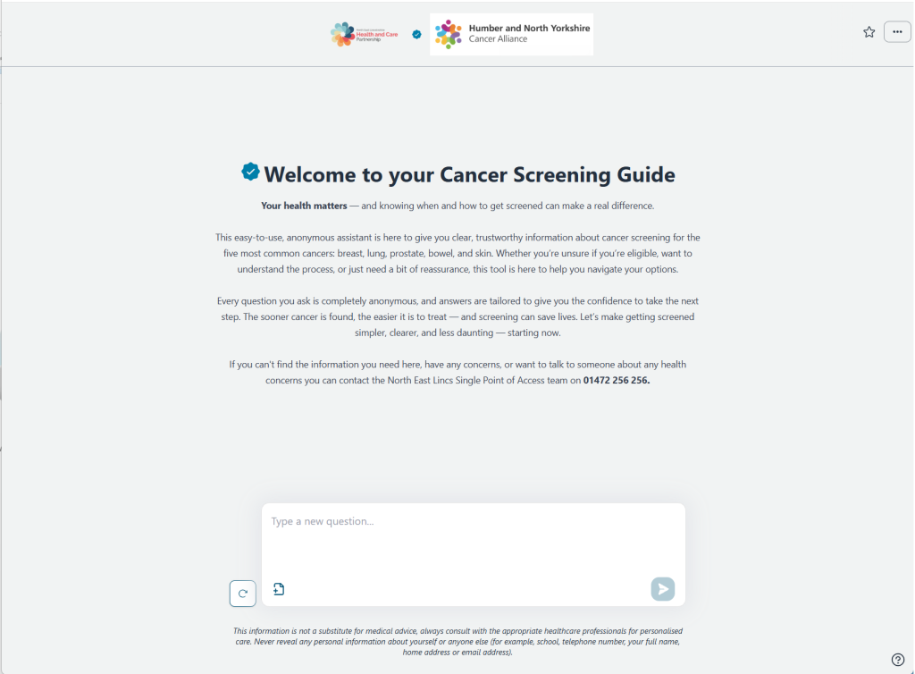 Cancer Support Buddy - North East Lincolnshire