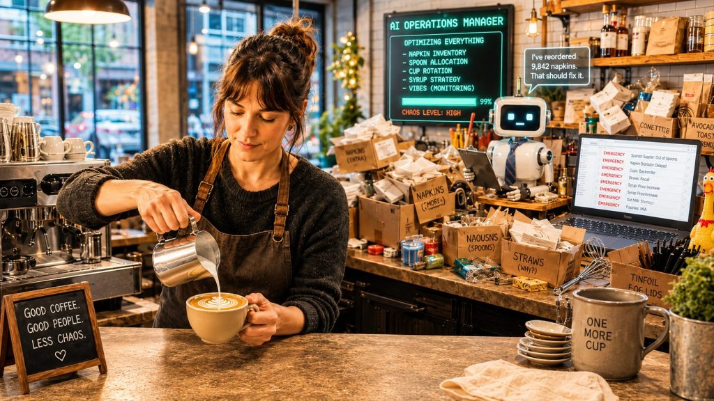Why running a café is harder than building an AI