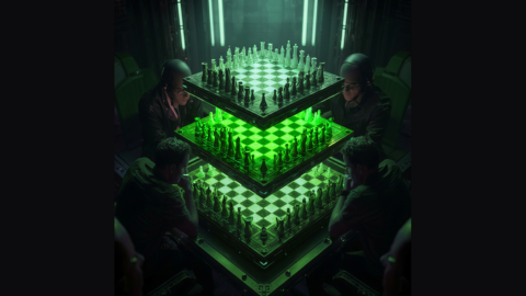 3-D chess